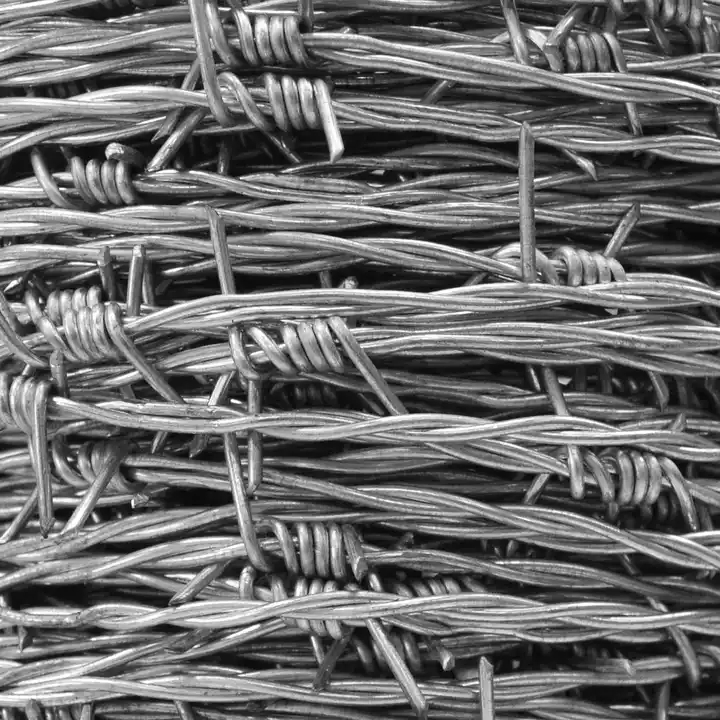 Hot Dipped Galvanized Weight Cheap Barbed Wire Galvanized High Tensile Price Barbed Wire 500m Single Twisted Barbed Wire