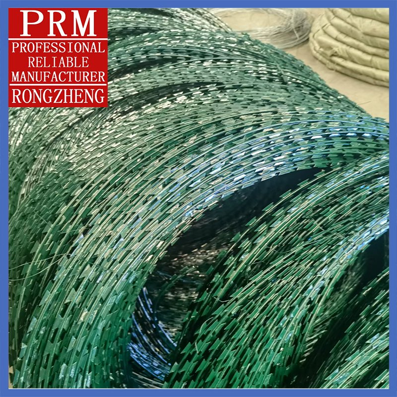 1500MPa High Tensile Strength Hot Dipped Galvanized Concertina Razor Barbed Wire Fence