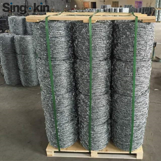 1320' Double Strand Twisted Hot DIP Galvanized Razor Barbed Wire
