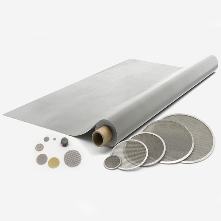 500 Micron 304 Stainless Steel Woven Wire Mesh for Industrial Filter Screen