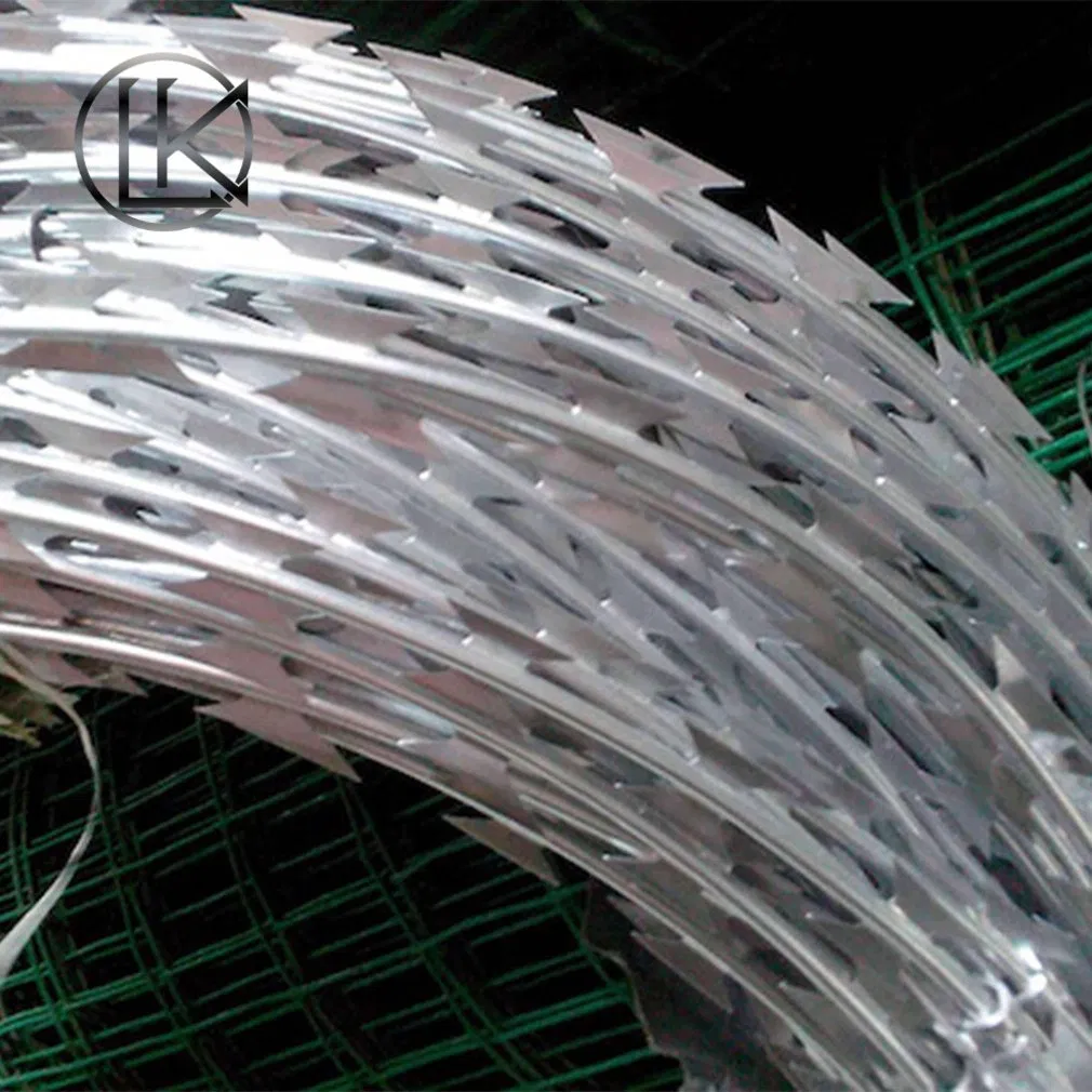 Durable High Performance Cross Razor Barbed Wire for Industrial Border Protection