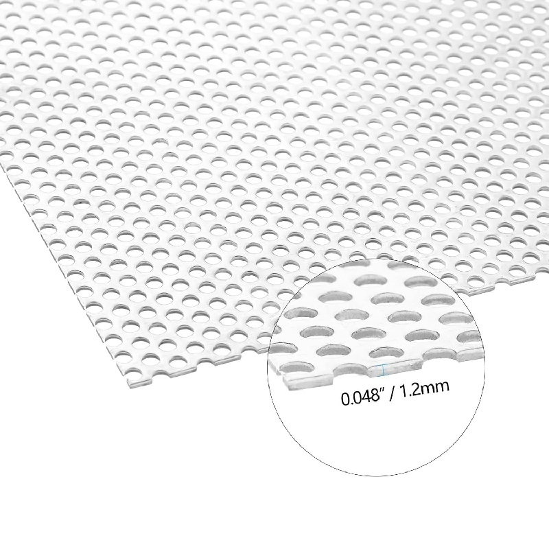 Stainless Steel 304/316 Perforated Metal Sheet Mesh with Round or Hexagonal Holes Filter Plate