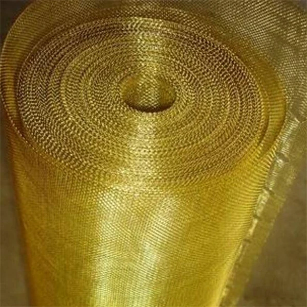 Free Sample 1-30m Length Durable Brass Wire Mesh