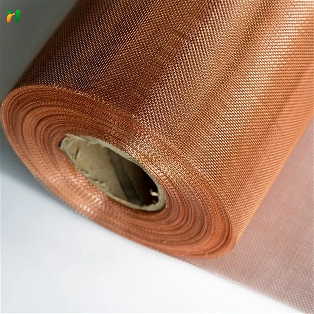China Factory Supply Brass Material Woven Wire Filter Mesh for Gas/Liquid Filter Mesh 200 Mesh
