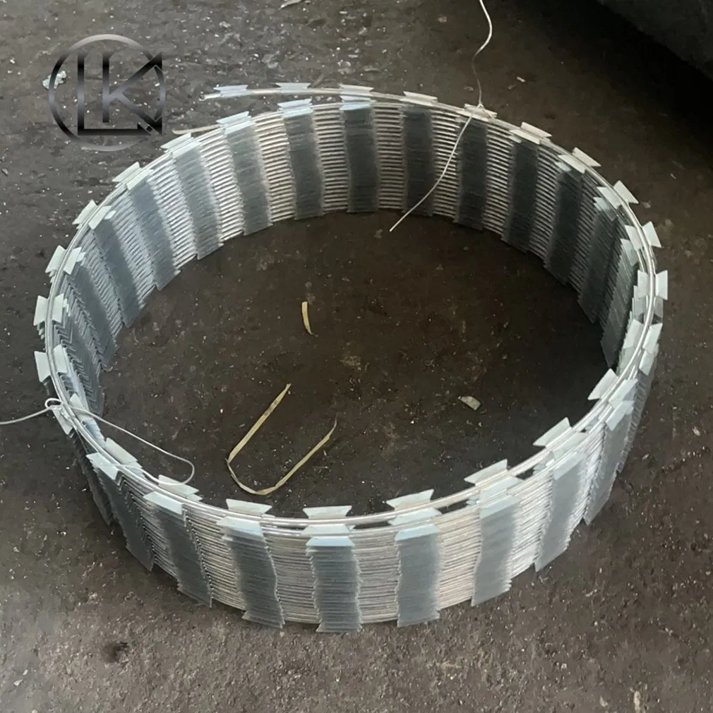 Durable High Performance Cross Razor Barbed Wire for Industrial Border Protection