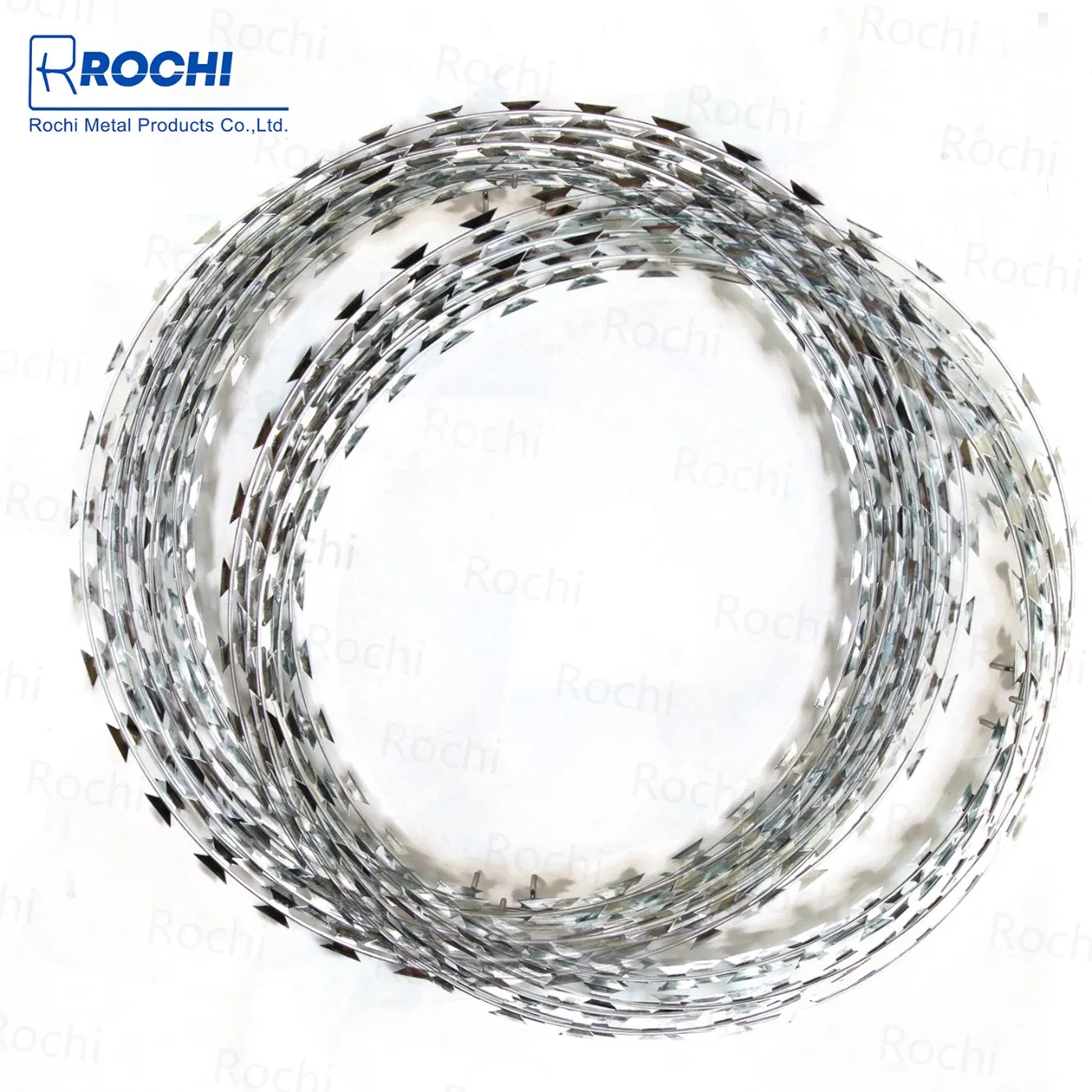 Rochi 900mm Coil Galvanized Concertina Razor Barbed Wire Bto-22 for Secure Fence Solutions