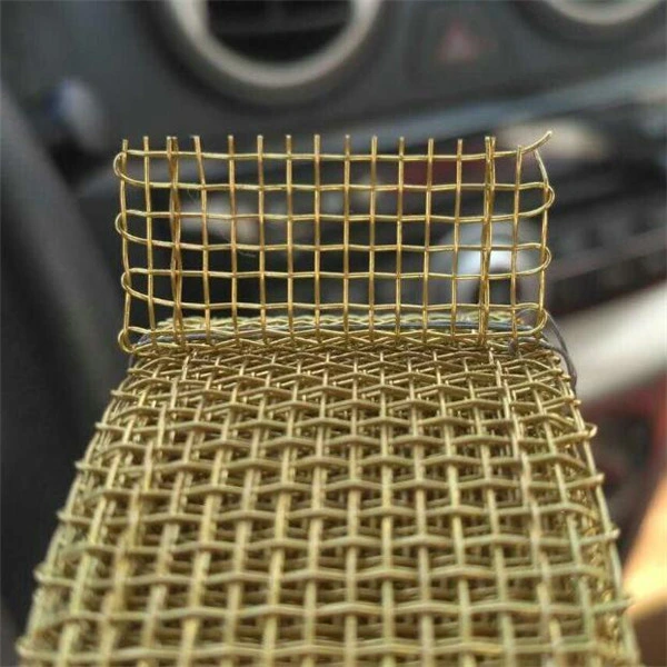 Free Sample 1-30m Length Durable Brass Wire Mesh
