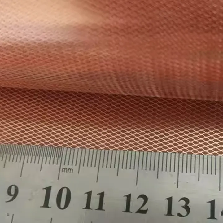 Copper Mesh Detail 1