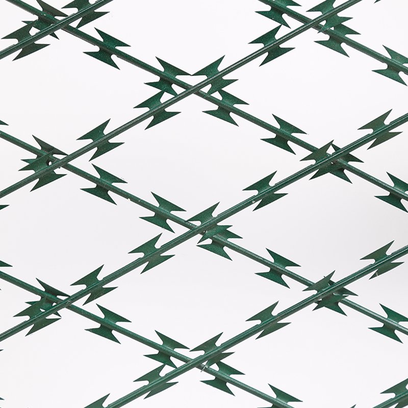 Galvanized Security Anti-Climb Razor Barbed Wire for Fence Prison Protection