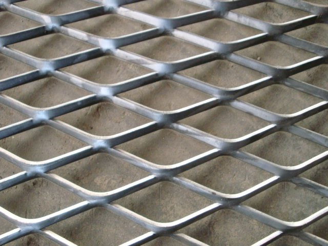 Galvanized Carbon Steel Expanded Metal Mesh / Expanded Metal Steel Walkway Grating/ Pulled Plate Expanded Wire Mesh for Walkway Zoo Fence Mesh
