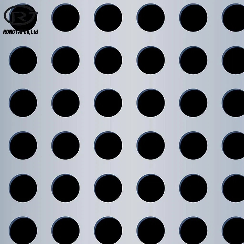 Perforated Punching Hole Metal Mesh Stainless Steel Metal Perforated Sheet