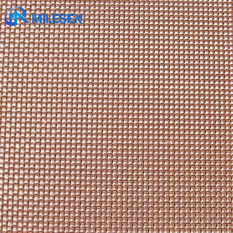 Factory Multipurpose Brass Wire Mesh Copper Mesh Phosphor Bronze Woven Wire Mesh Screen Mesh Filter Mesh