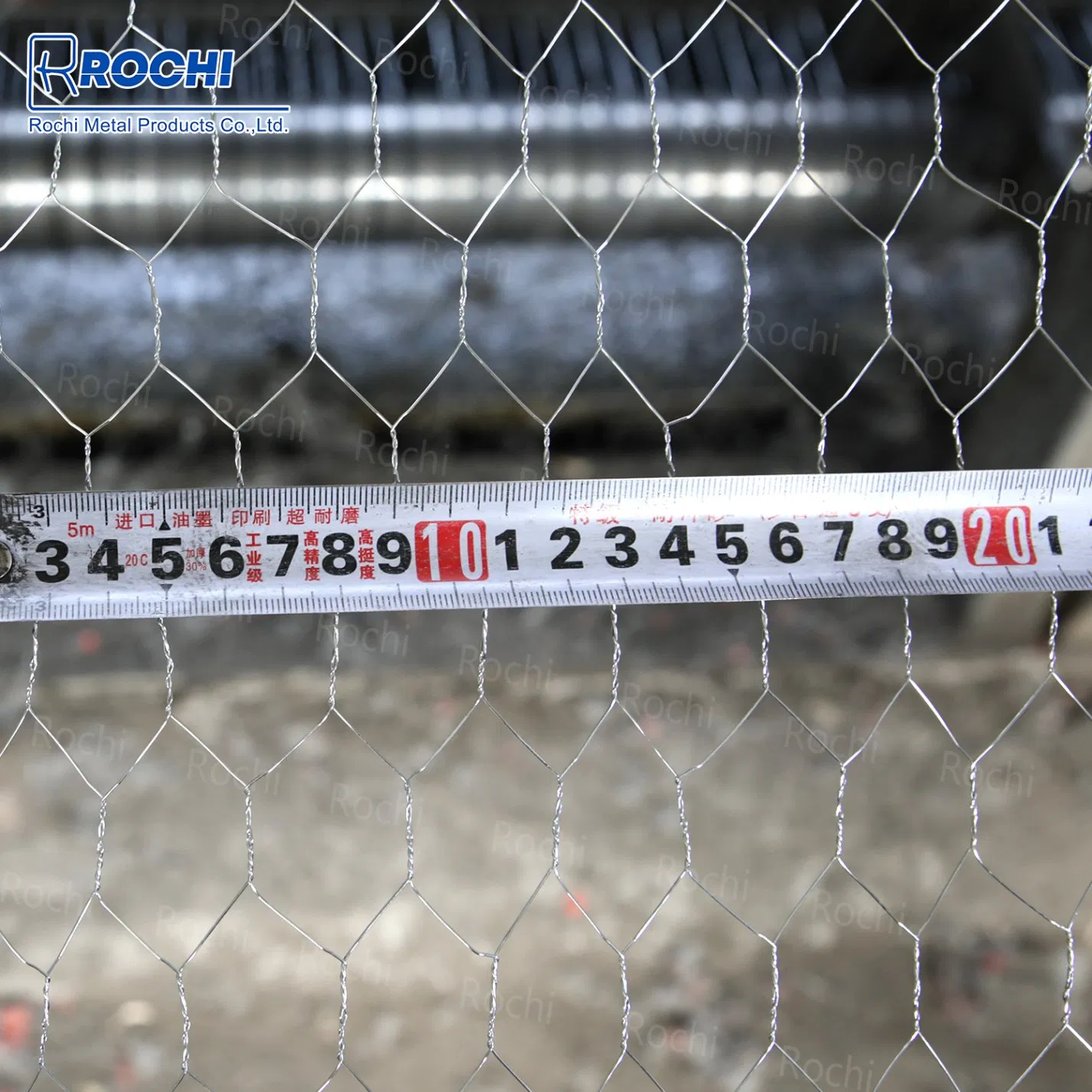High-Precision 35× 55mm Stainless Steel Wire Precision Filtration Hexagonal Wire Mesh