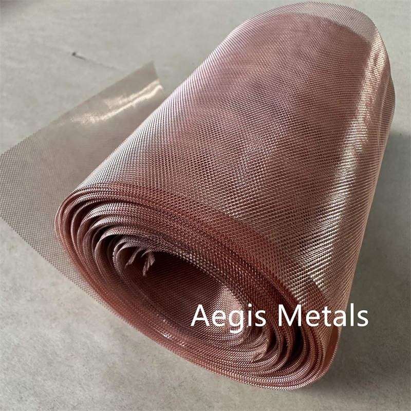 2X4 1.5X3mm 0.1mm Thick Ultra Thin Copper Foil Expanded Mesh