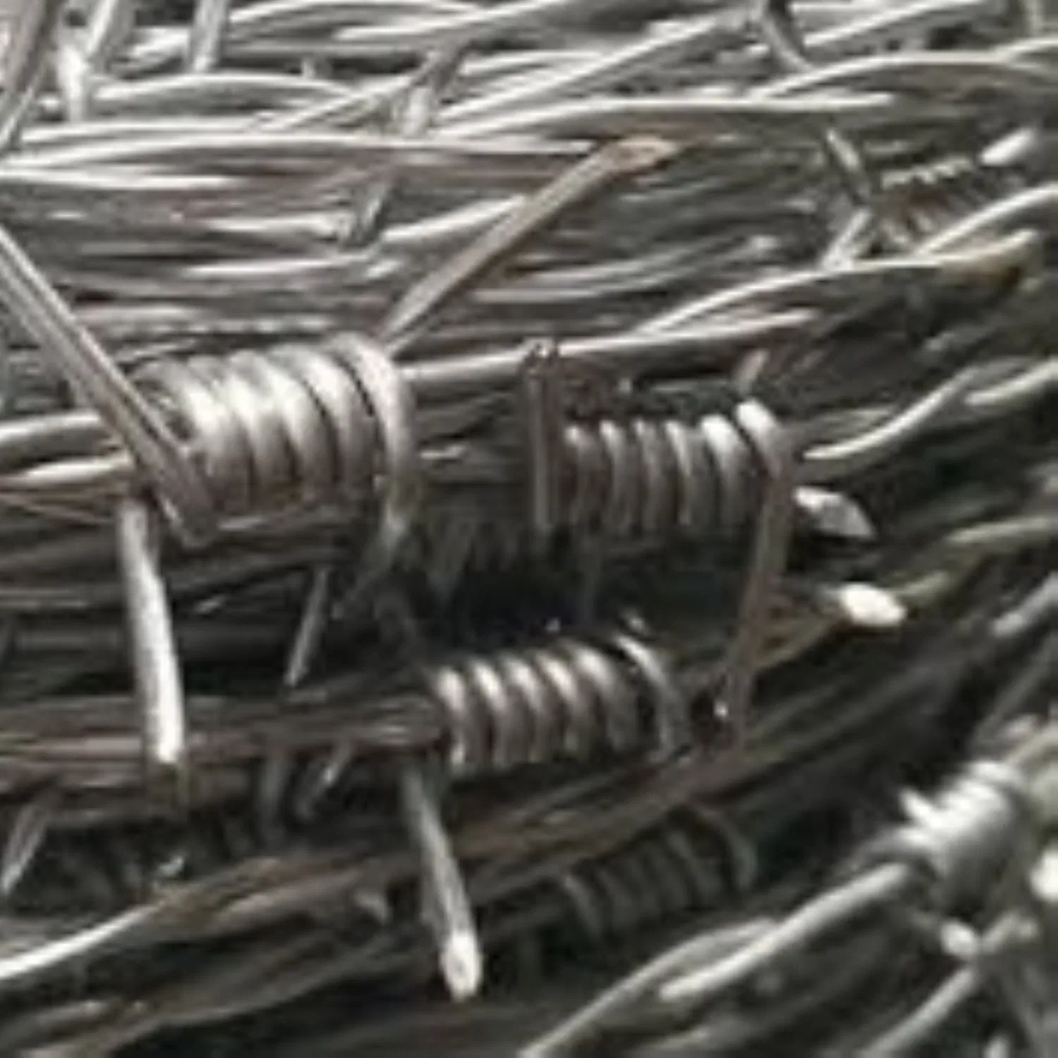 Galvanized/Stainless Steel/PVC Coated Barbed Wire for Mesh Security Fencing