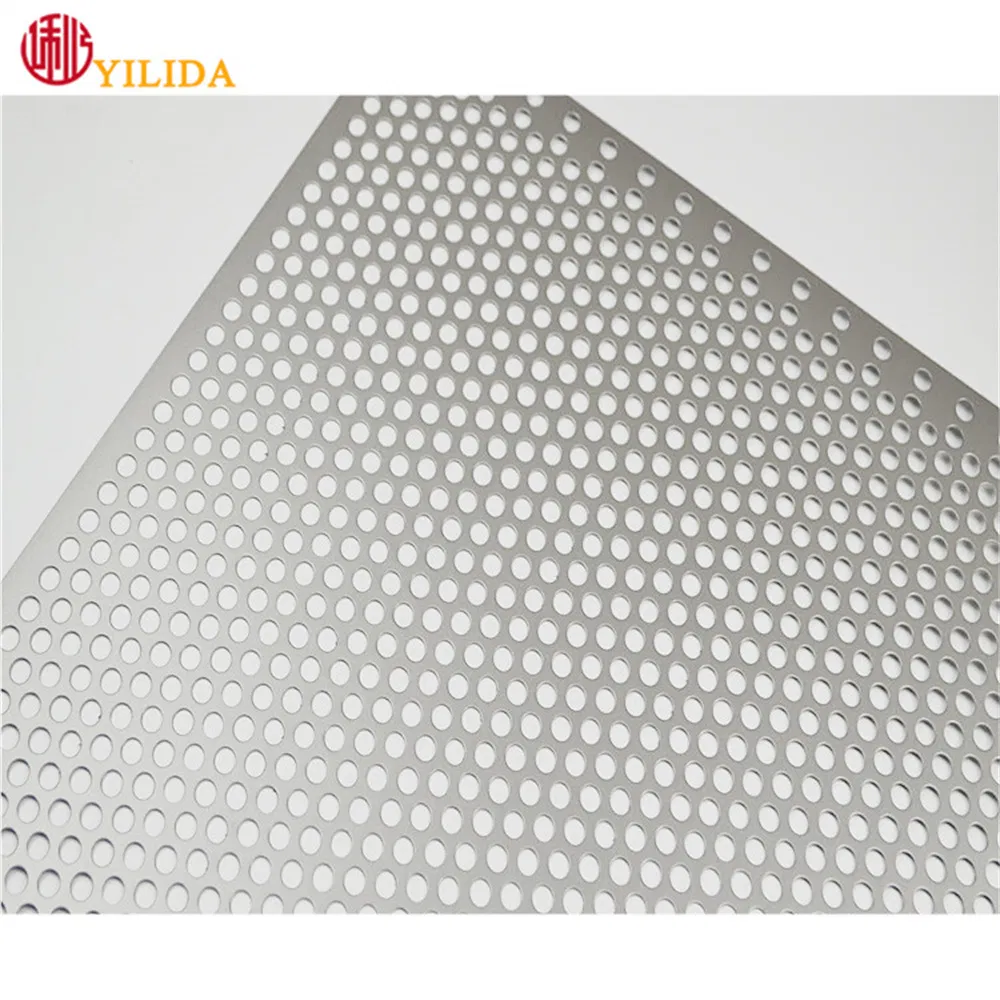 Suppliers of Q235 Decorative Mild Steel Metal Perforated Mesh Sheet