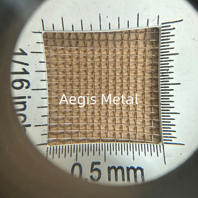 90% Copper 10% Nickel Alloy C70600 Woven Wire Mesh for Oil Filter Screen