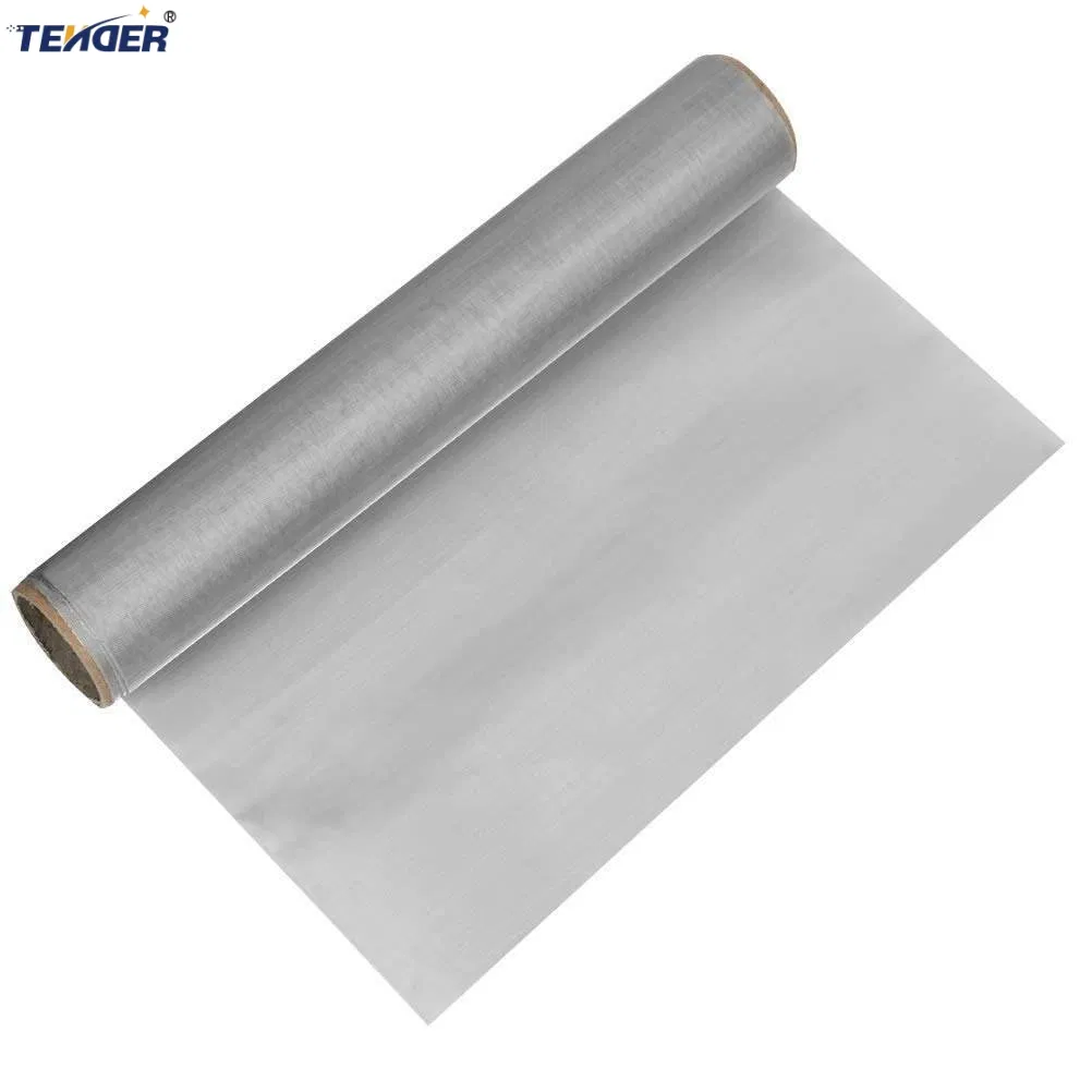 Premium 50 Micron Stainless Steel Braided Wire Filter Mesh