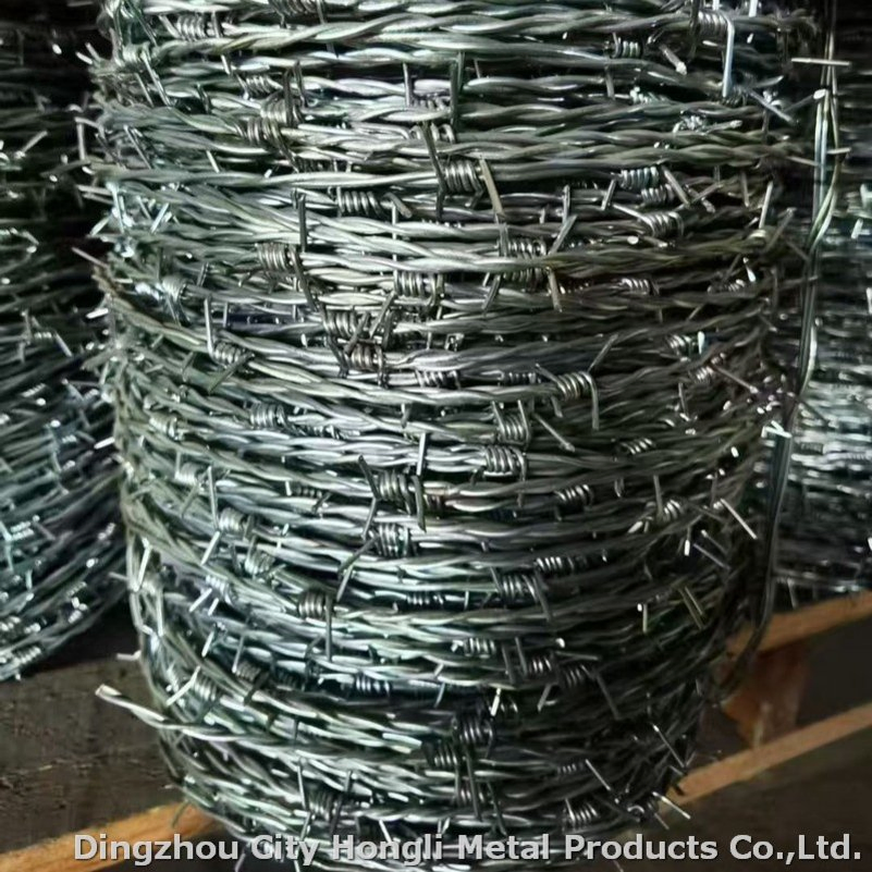Double Twist Barbed Wire High Tensile Strength Barbed Wire