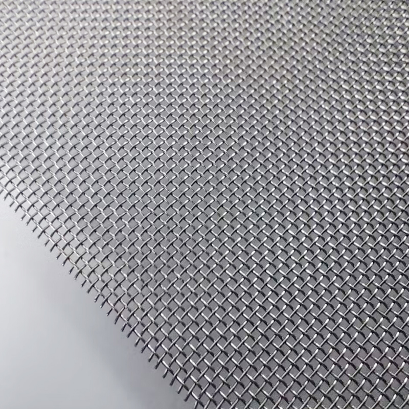 Stainless Steel Woven Wire Mesh 60mesh*0.19mm 100mesh*0.1mm Plain Woven 304 Stainless Steel Wire Mesh