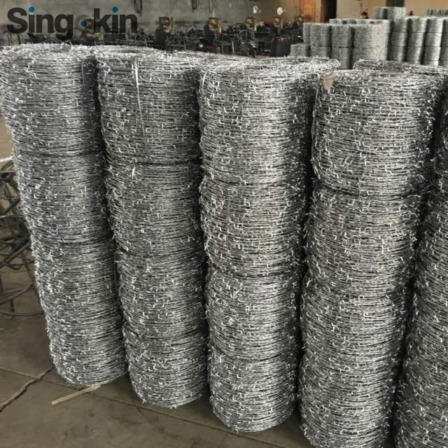 1320' Double Strand Twisted Hot DIP Galvanized Razor Barbed Wire