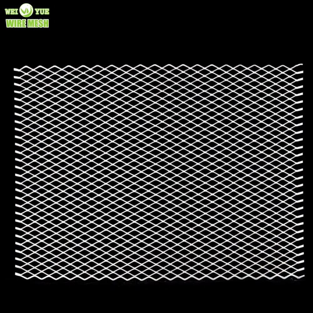 High Quality Security Flattened Aluminum Stainless Steel Copper Expanded Metal Mesh Aluminum Diamond Mesh