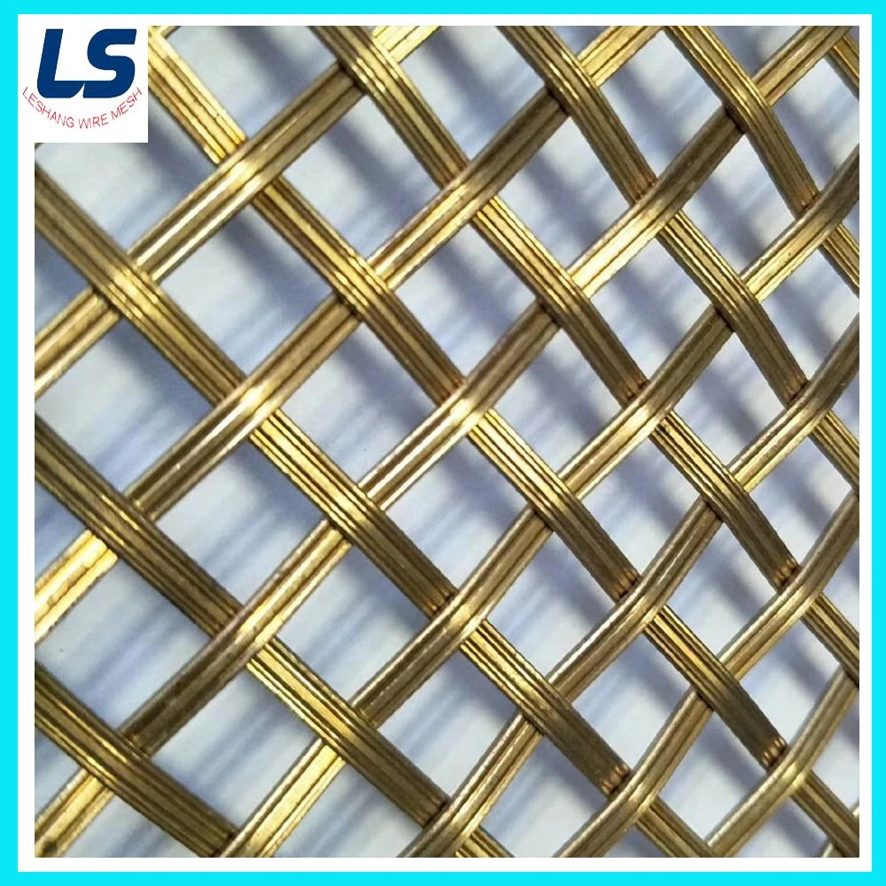 Aluminum /Stainless Steel /Brass Material Decorative Wire Mesh