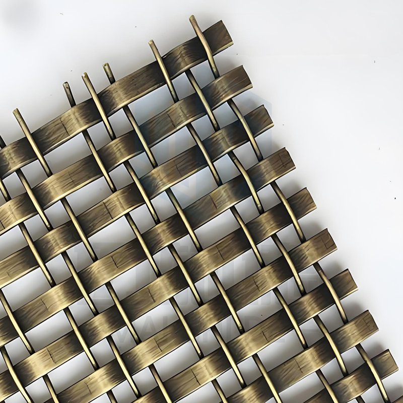 Diameter Decorative Grills Crimped Woven Porcelain Ceramic Paint Printing Paper Shielding Copper Brass Bronze Fabric Cloth Screen Wire Mesh