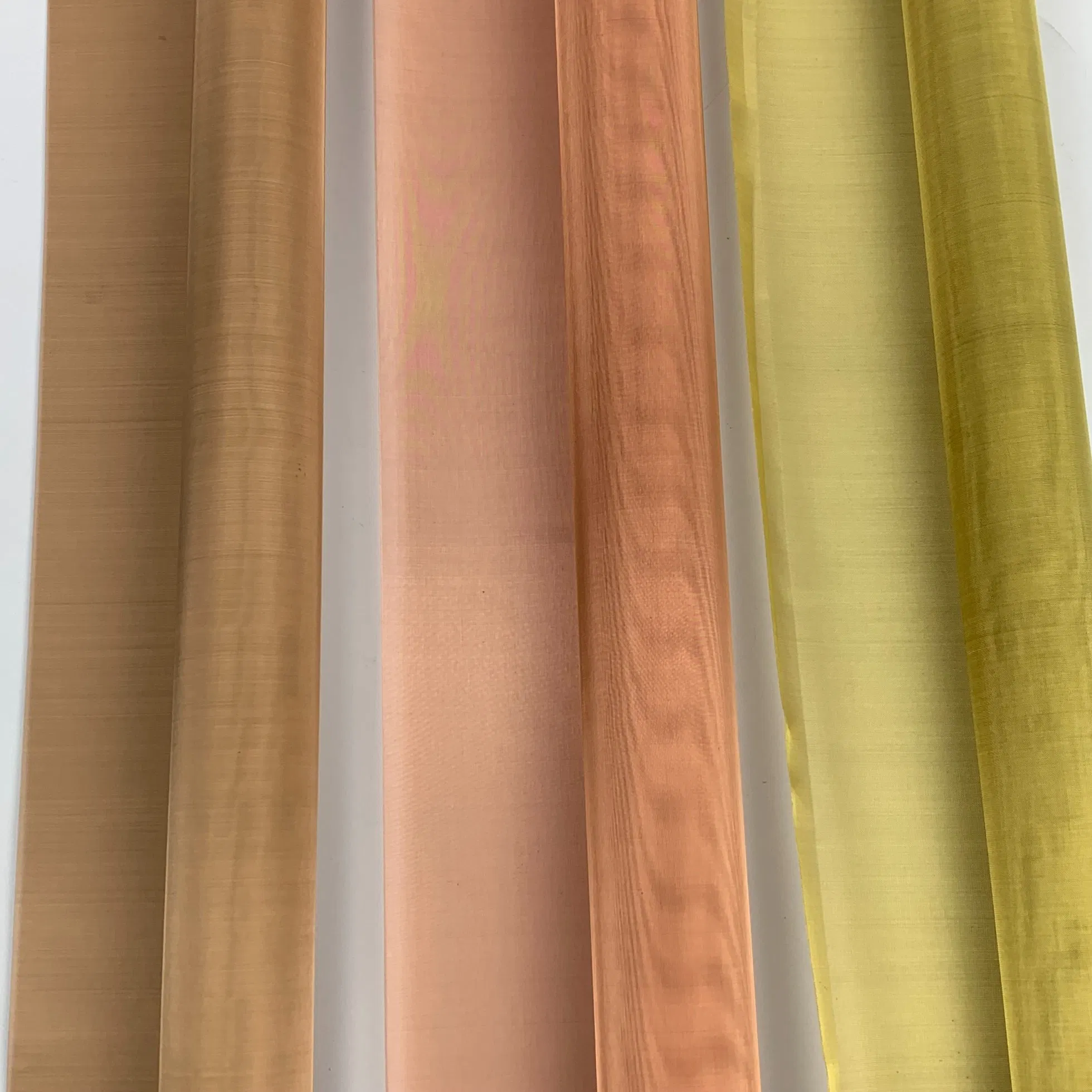 Weaving Red Copper Wire Mesh Filter Plain Woven Emf Shielding Copper Mesh Brass Copper Wire Mesh