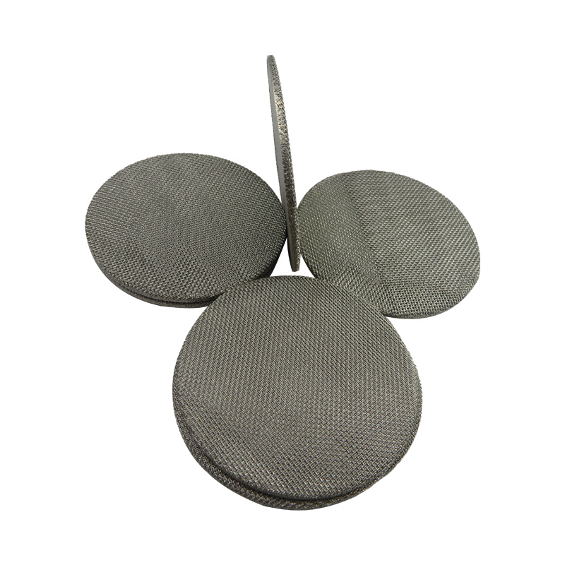 High Precision Sintered Wire Mesh Plate Discs for Various Filtration Solutions