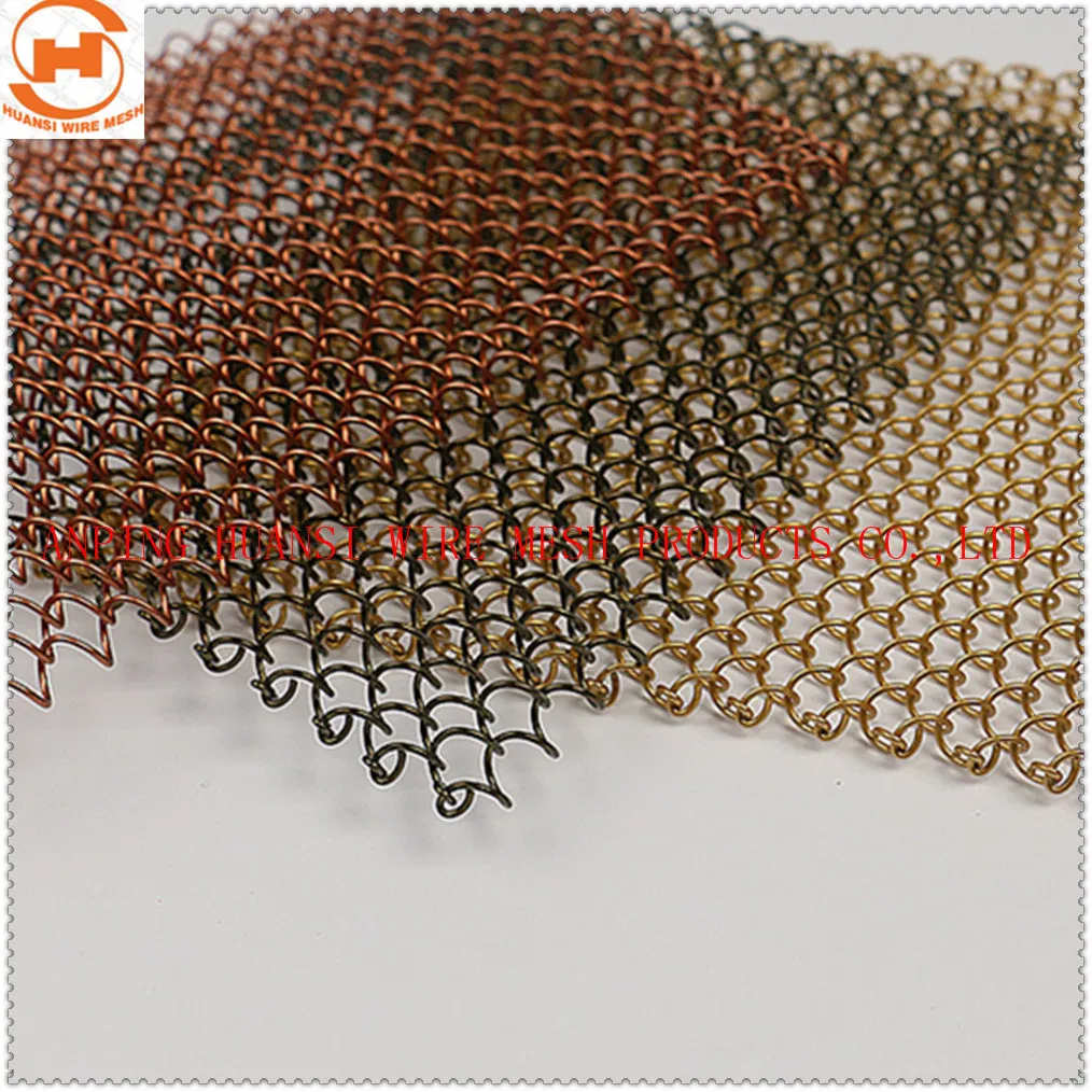 Decorative Wire Mesh Decorative Metal Curtain Mesh