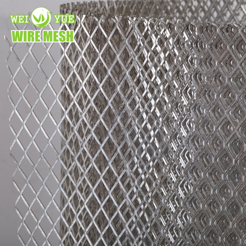 Chinese Suppliers Stainless Steel / Galvanized Perforated Sheet Expanded Metal Mesh 4X8 Price