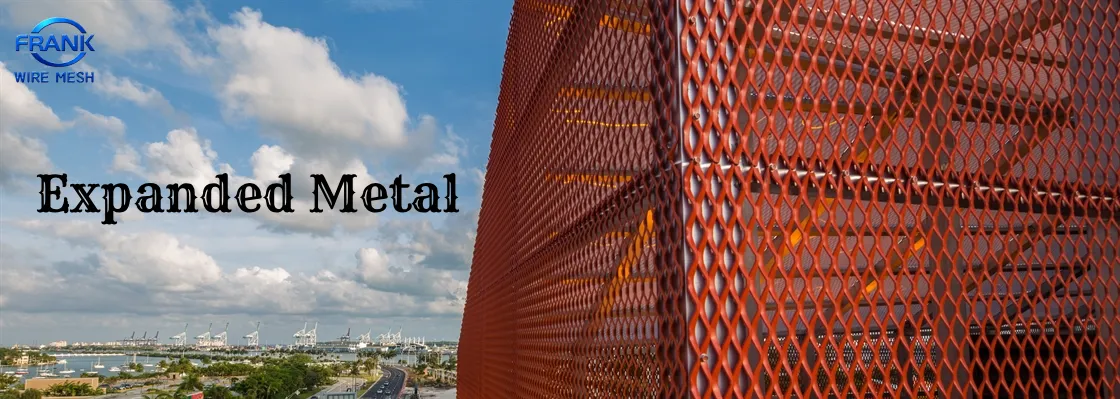Expanded Metal Mesh Banner