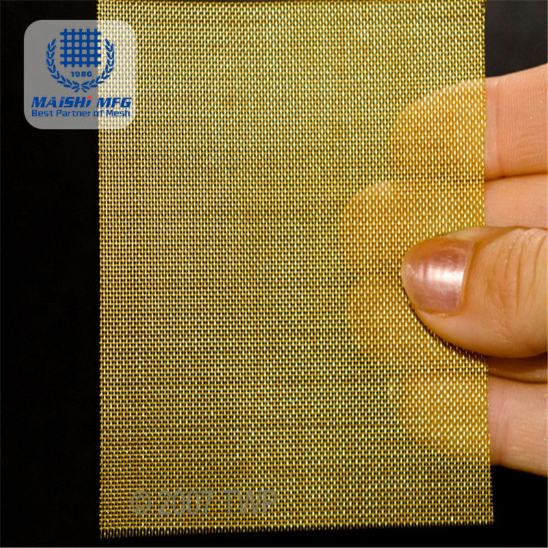Factory Supply Copper/Brass/Phosphor Bronze Woven Wire Mesh in Stock