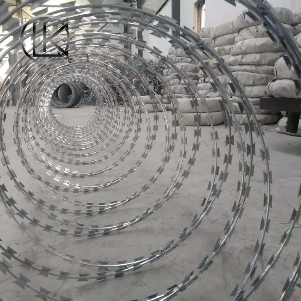 Durable High Performance Cross Razor Barbed Wire for Industrial Border Protection