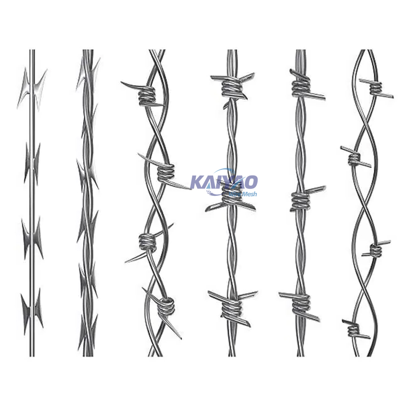 Durable Galvanized Blade Razor Barbed Wire for Prison, Farm &amp; Border Protection
