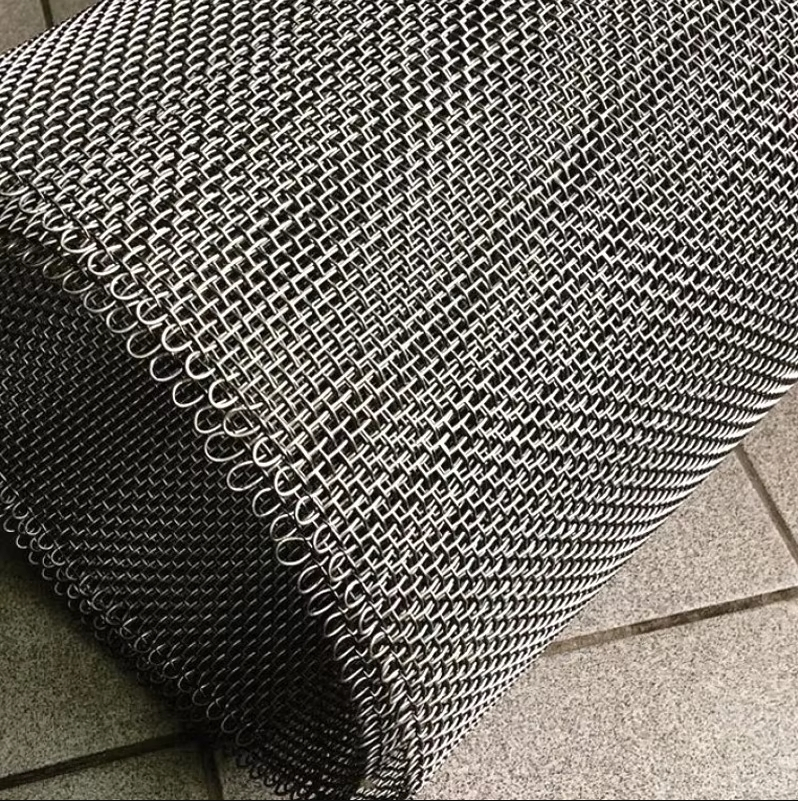 Crimped Wire Mesh 1 3 5 7 10 12 18 Mesh 304 316 Stainless Steel Wire Mesh