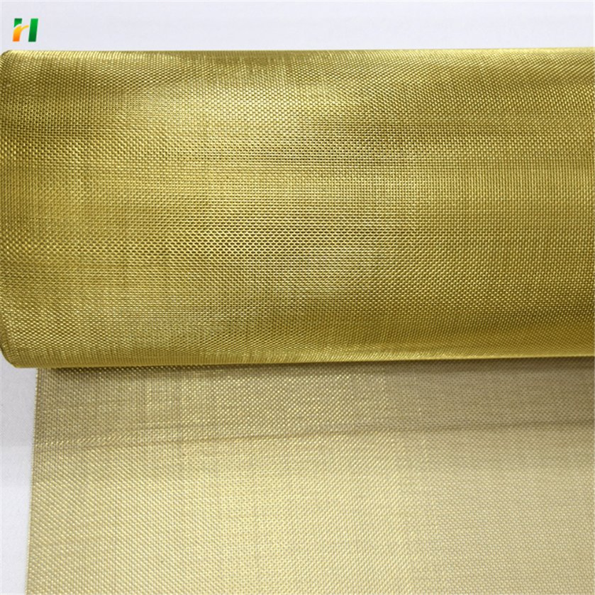 Phosphor Bronze Woven Wire Mesh Brass Wire Mesh Pure Copper Decorative Mesh Price