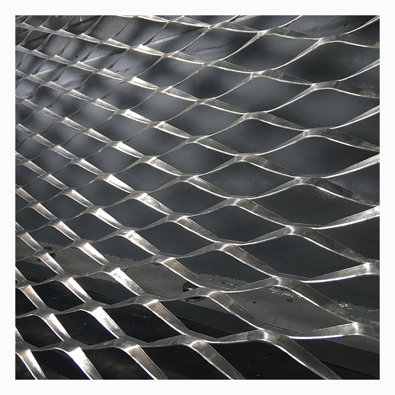 Metal Wall Panel Decorative Material Aluminum Expanded Mesh Facade