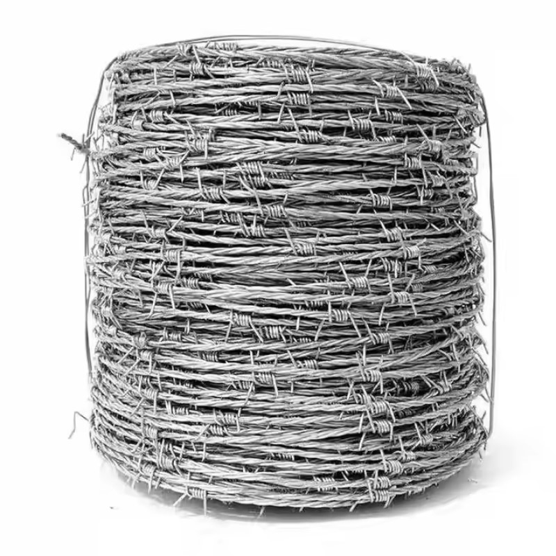 High-Strength PVC Coated Barbed Wire for Secure Fencing