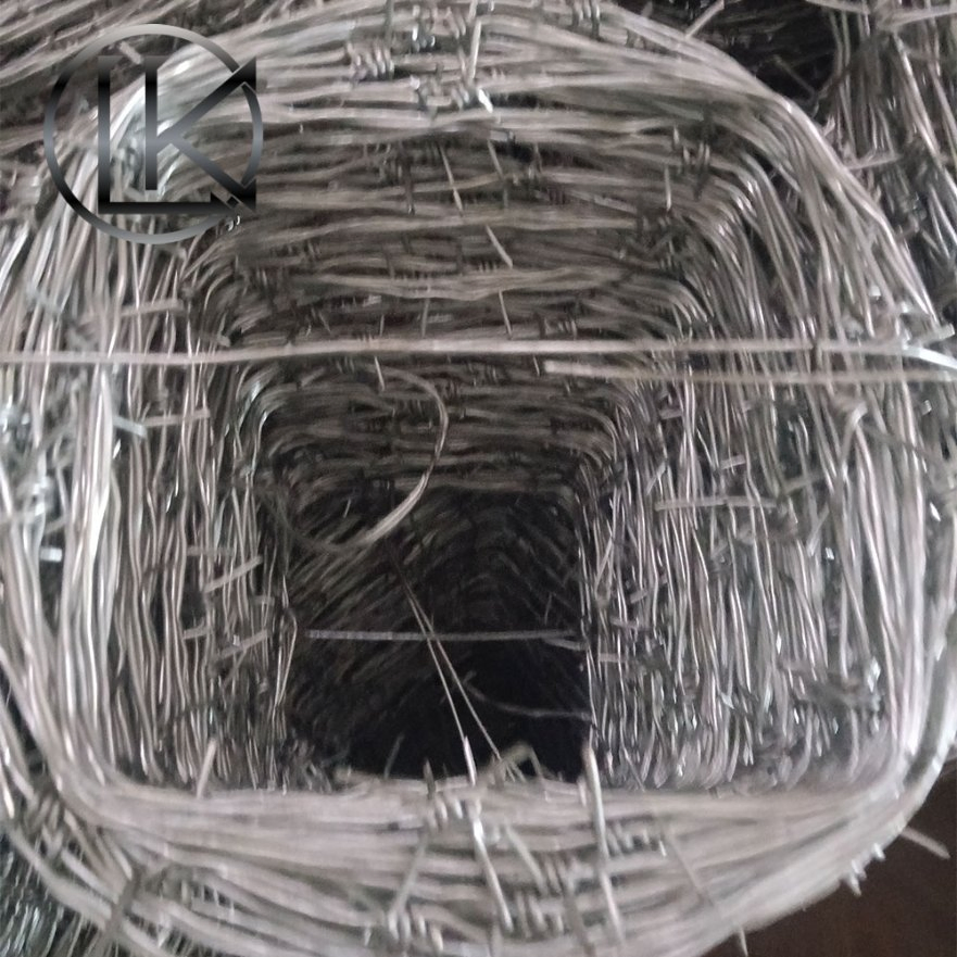 Factory Directly Supply Twisted Barbed Wire Galvanized Twisted Barbed Wire Double Strand Twisted Barbed Wire for Perimeter Protection &amp; Fencing