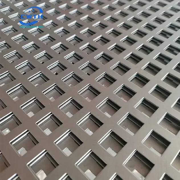 Round Hole Perforated Metal