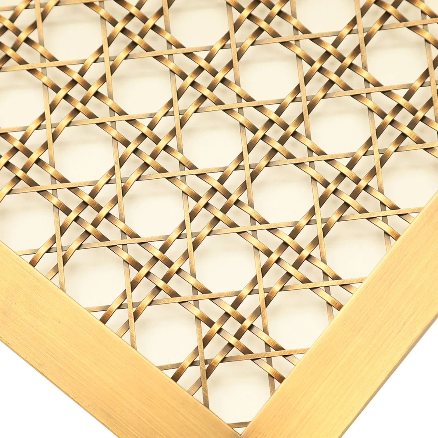 Slat Design Vertical Expanded Metal Wire Mesh for Ventilated Room Divider Screens