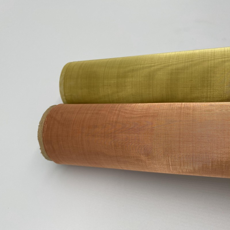 Red Copper Mesh Cloth Yellow Brass Mesh Phosphor Bronze Wire Mesh for Any Decoration Environment