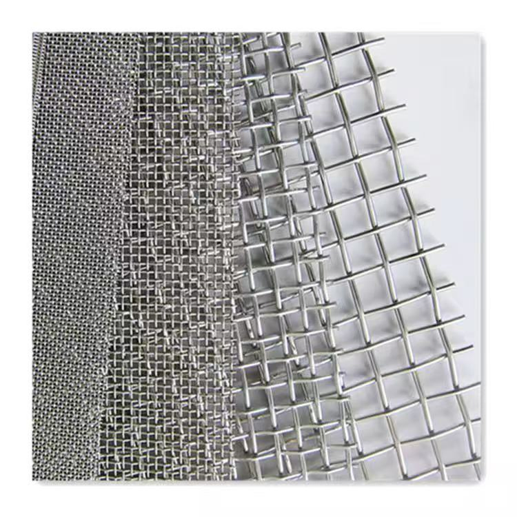 Industrial Stainless Steel Woven Wire Mesh Roll Fine Filter Screen for Chemical Industry