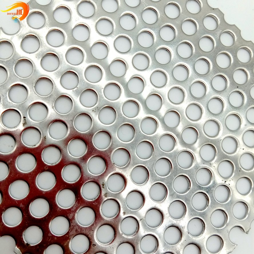 Stainless Steel Circle Hole Perforated Metal Mesh Screen Sieve Mesh