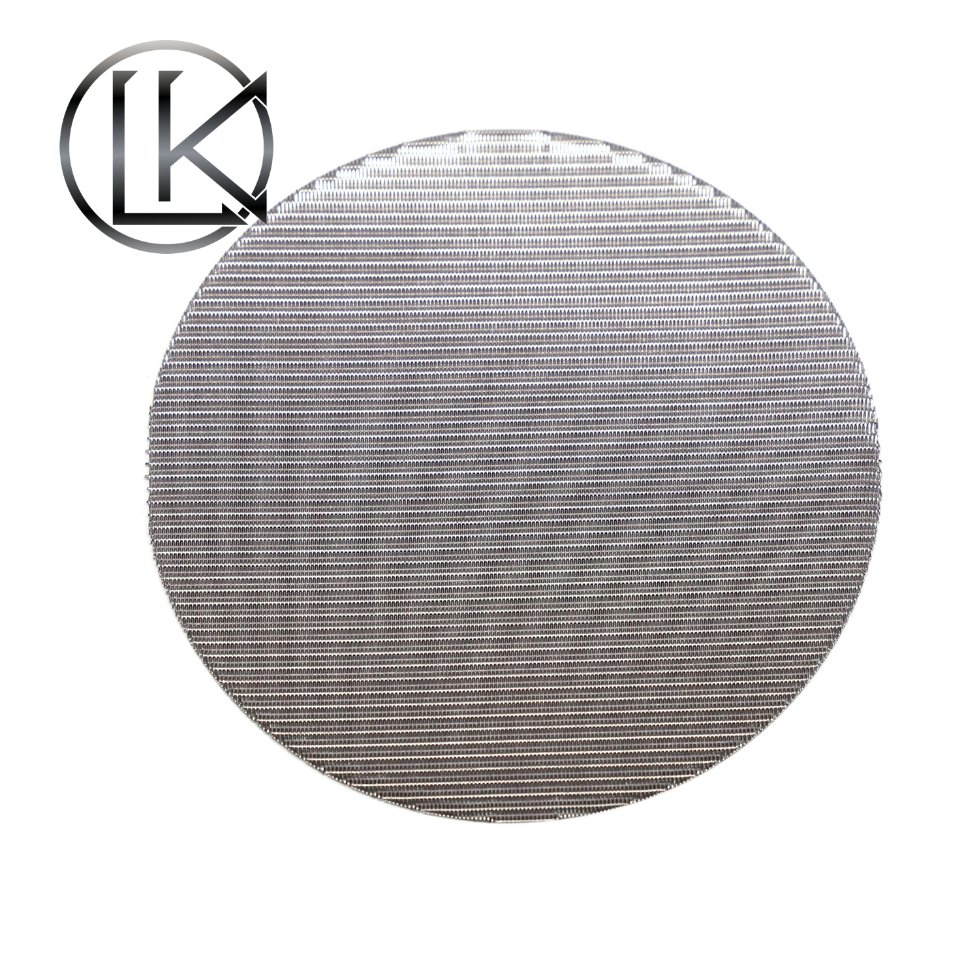 High Precision 304/316 Stainless Steel Woven Filter Mesh for Liquid &amp; Gas Filtration 10-2000mesh Plain/Twill/Dutch Woven Crimped Square Metal Sieving Screen