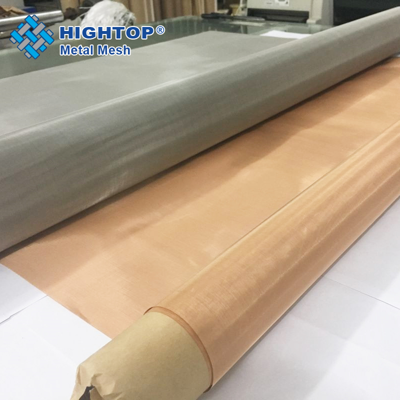 Phosphor Bronze Copper Woven Wire Cloth Mesh for Shielding Material