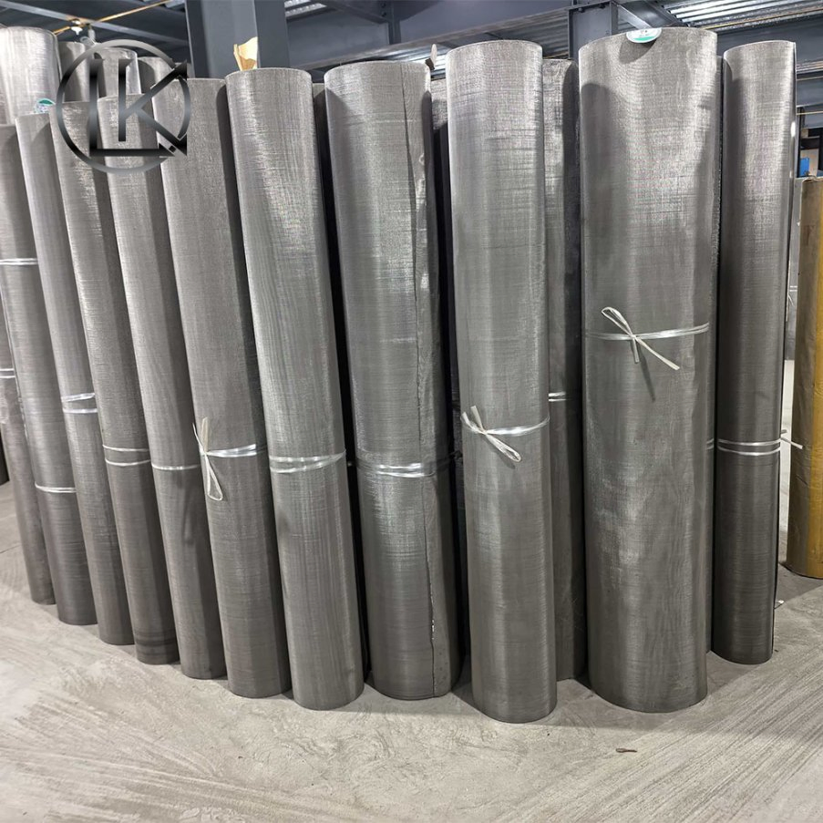 Durable High Precision 304 Stainless Steel Woven Mesh for Laboratory Filtration