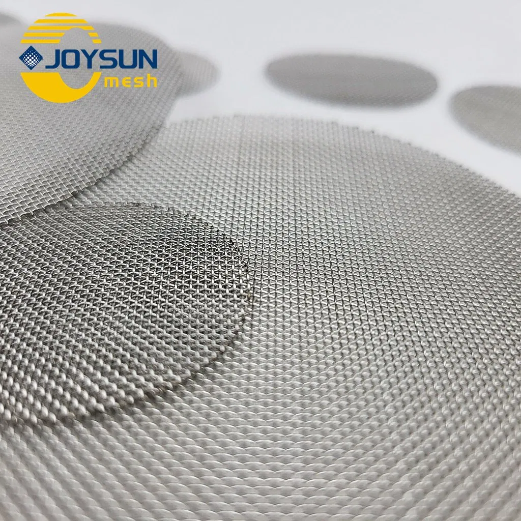 Super Good High Grade Strength 20 50 60 100 200 325 Mesh Stainless Steel SUS 304/316 Stainless Steel Wire Mesh Woven Net Wire Filter Mesh